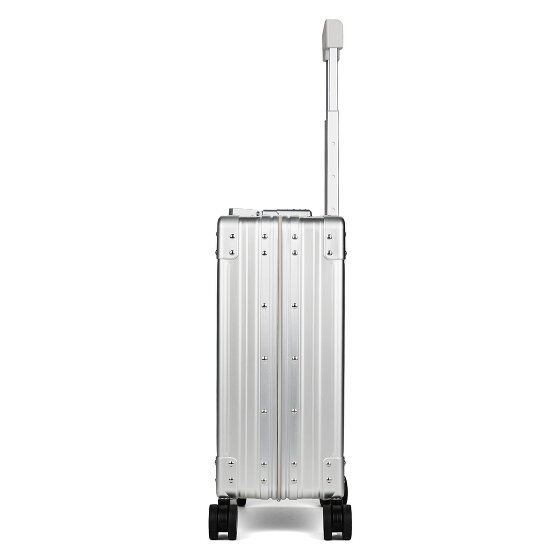 Aleon Business-cabinewagen met 4 wielen, Aluminium, 50 cm, laptopvak