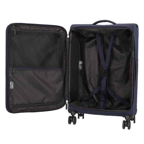 Samsonite Litebeam 4 wielen Trolley 66 cm met uitbreidingsplooi