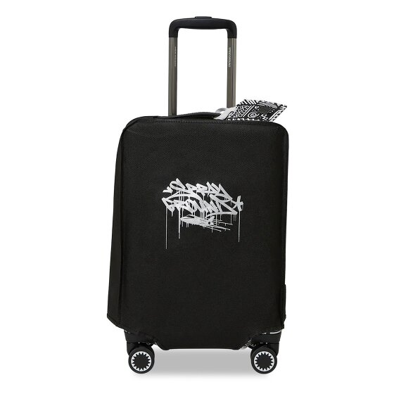 Sprayground Printed Zipper Shark AI Journey to the Mind 4 wielen Cabinewagen 55 cm