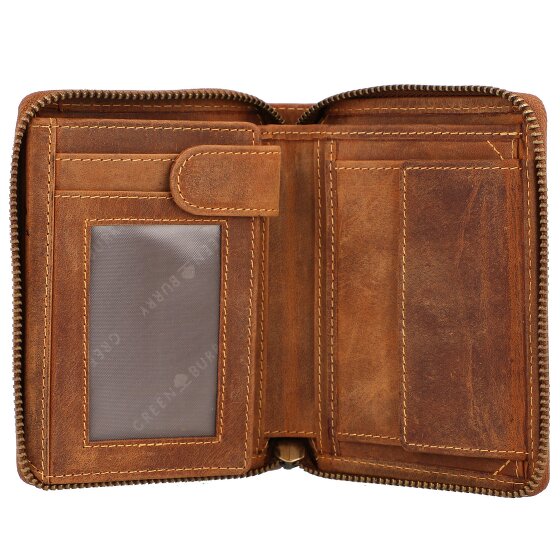 Greenburry Vintage Portemonnee Leder 12.5 cm