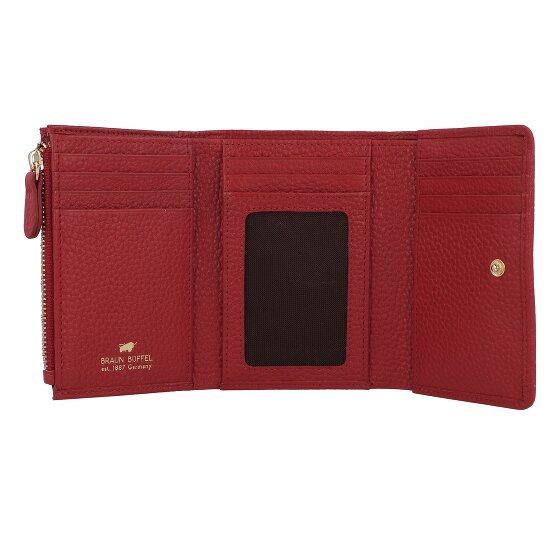 Braun Büffel Asti Portemonnee Leer 12 cm