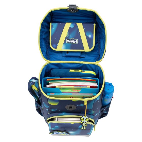 Scout Neo LED Schooltas set 8-delig Scout Neo LED Schooltas set 8-delig