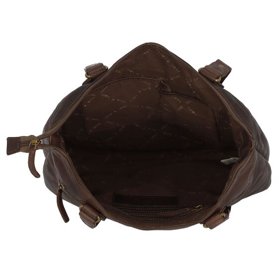 Greenland Nature Femi & Nine Leren Schoudertas 35 cm