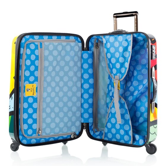 Heys Britto 4 wielen Trolley M 66 cm met uitbreidingsplooi