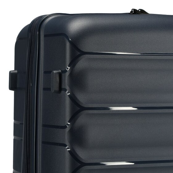 d&n Travel Line 4700 4 wielen Trolley 78 cm met uitbreidingsplooi