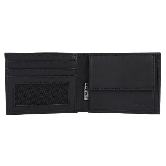 oxmox Leather Portemonnee RFID-bescherming Leer 10.5 cm