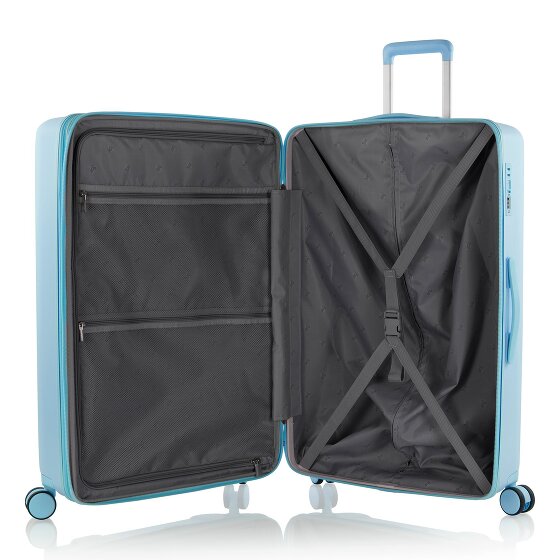 Heys Pastel 4 wielen Trolley L 76 cm met uitbreidingsplooi
