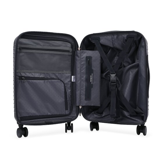 Hedgren Raku 4 wielen Cabinewagen 55 cm Laptopvak