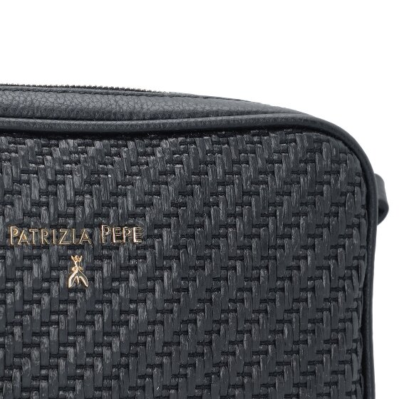 Patrizia Pepe Straw Schoudertas 22 cm