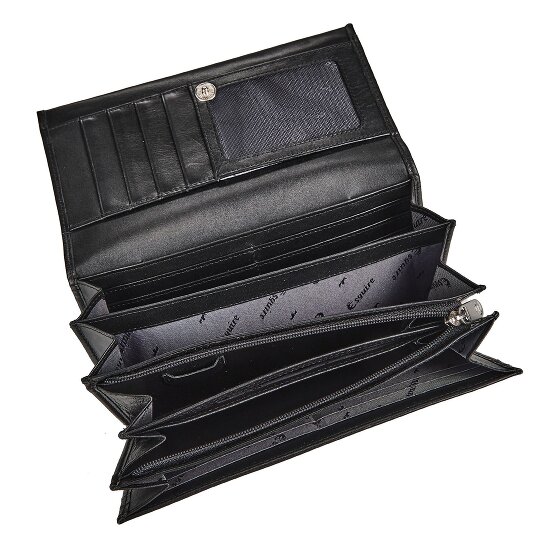 Esquire Silk Portemonnee RFID-bescherming Leder 18.5 cm