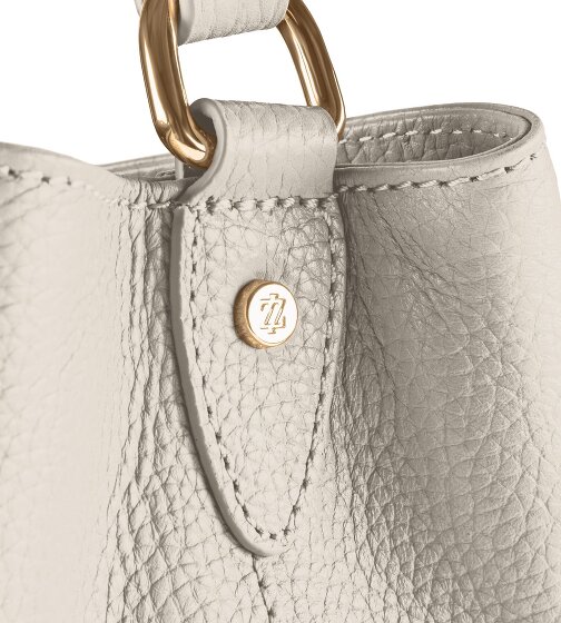 Lazarotti Bologna leeren crossbody-buideltas, leer, 25 cm