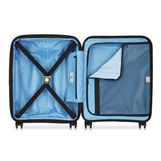 Delsey Paris Lutece Se 4 wielen Cabinewagen 55 cm met uitbreidingsplooi