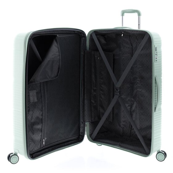 Gladiator 0800 4 wielen Trolley 76 cm met uitbreidingsplooi