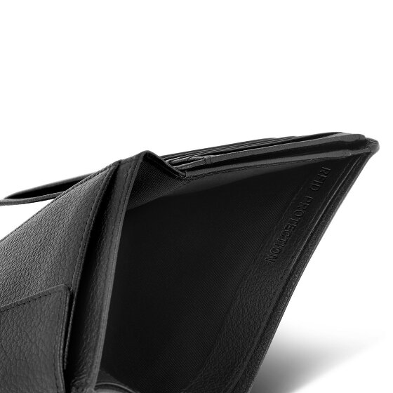Redolz Leather Essentials HF portemonnee RFID-leer 9,5 cm, uitklapbaar