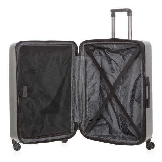 Mandarina Duck Tank Case 4 wielen Trolley L 75 cm met uitbreidingsplooi