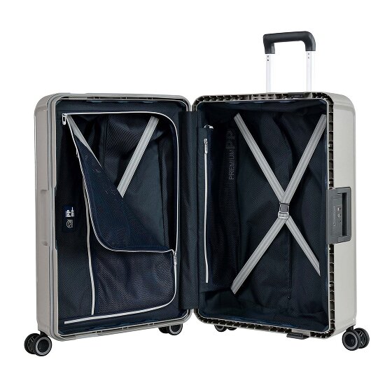 Eminent Vertica 4 wielen Trolley M 68 cm