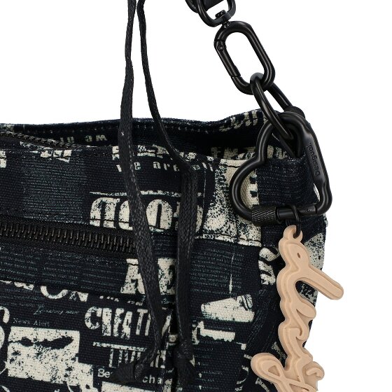 Desigual Newspaper Donosti Schoudertas 25 cm