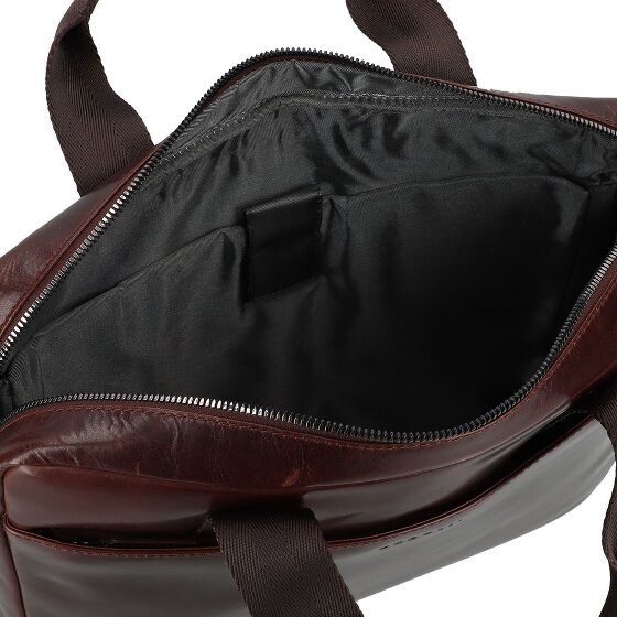 bugatti Romano Koffer Leer 38 cm Laptop compartiment