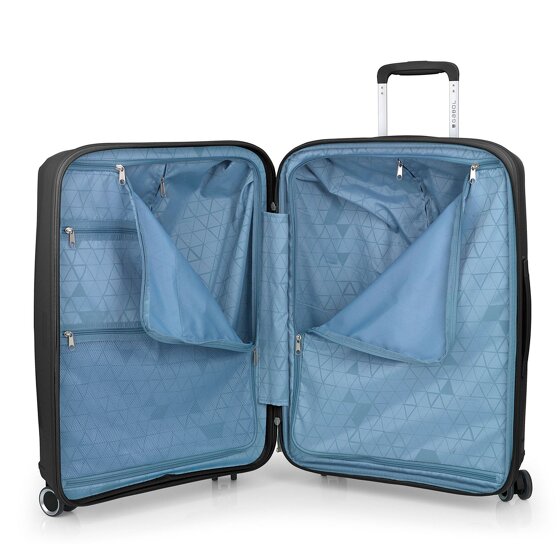Gabol Queens 4 wielen Trolley M 64.5 cm met uitbreidingsplooi
