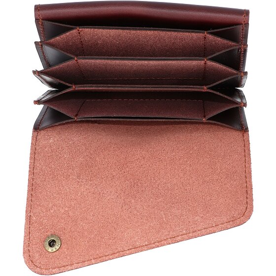 Mika Leren portemonnee 14,5 cm