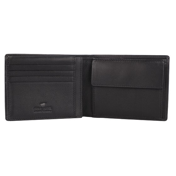 Braun Büffel Hannes Portemonnee RFID-bescherming Leer 12 cm