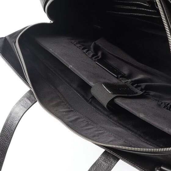Plevier Power Koffer Leer 41.5 cm Laptop compartiment