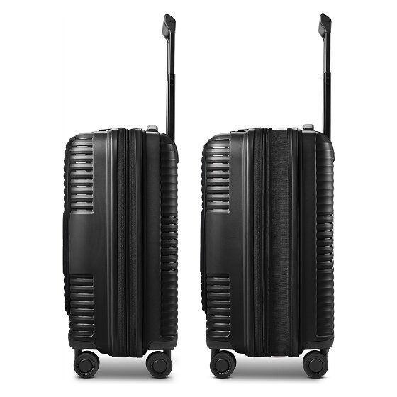 Redolz Essentials 17 2.0 4 wielen Cabinewagen 55 cm Laptopvak met uitbreidingsplooi