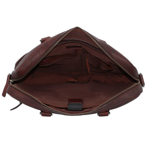 Burkely Antieke Avery aktetas Leer 40 cm Laptopcompartiment
