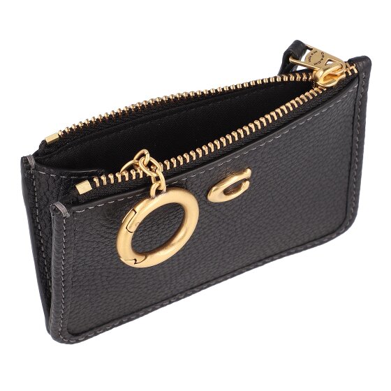 Coach Mini Skinny Sleutel portemonnee Leer 11 cm