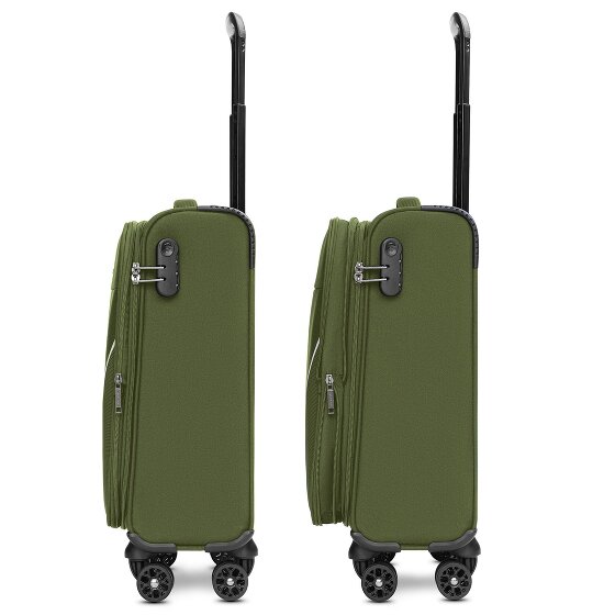 Stratic taska 4-Wiel Cabin Trolley S 55 cm met uittrekbare plooi