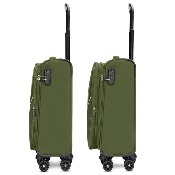 Stratic taska 4-Wiel Cabin Trolley S 55 cm met uittrekbare plooi