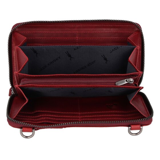 Jack Kinsky Portemonnee Leer 19 cm