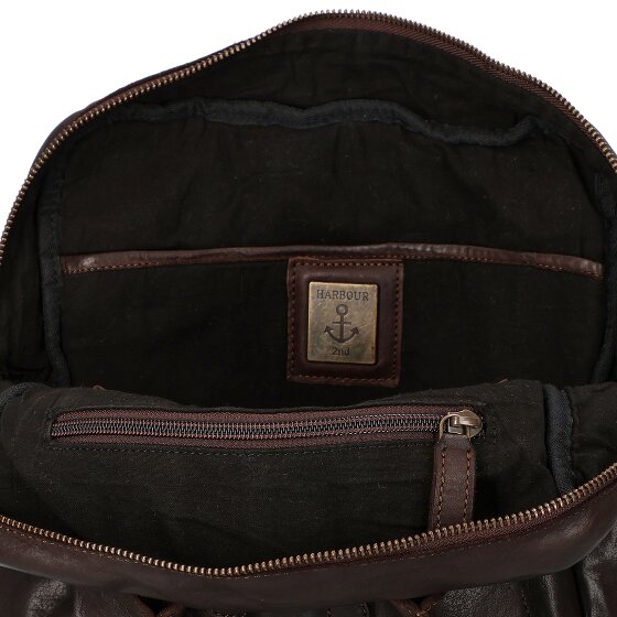 Harbour 2nd Quinn Dagrugzak Leer 30 cm