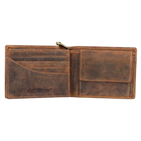 Greenburry Vintage Portemonnee RFID Leer 12 cm