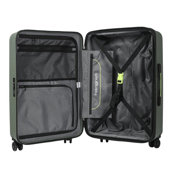 Hedgren Comby Grip M Exp 4 wielen Trolley 65 cm met uitbreidingsplooi