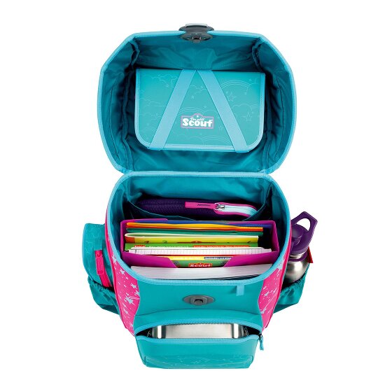 Scout Neo Exklusiv Superflash Extreme Schooltas set 4-delig Scout Neo Exklusiv Superflash Extreme Schooltas set 4-delig