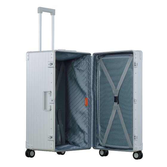 Aleon Traveler International Trolley met 4 wielen, Aluminium, 77 cm