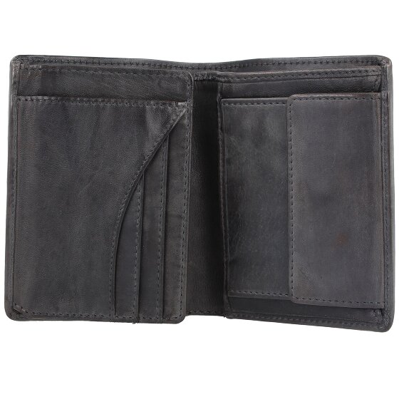 Greenburry Vintage Gewassen Leren Portemonnee 10 cm
