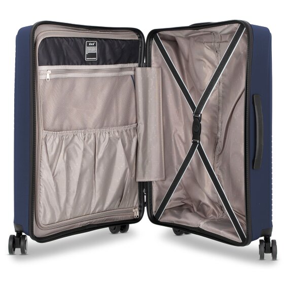 d&n Travel Line 4000 4-wielige trolley 66 cm