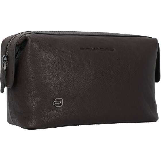 Piquadro Black Square Toilettas Leer 23 cm
