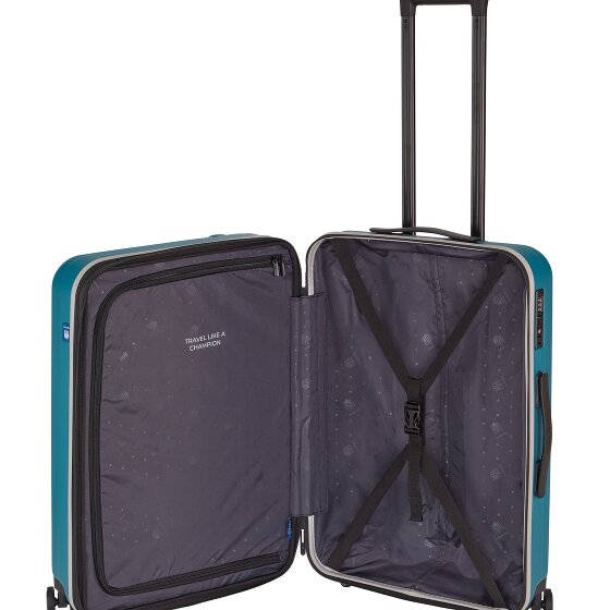 Travelite travelite x NFL 4 wielen Kofferset 3-delig met uitbreidingsplooi
