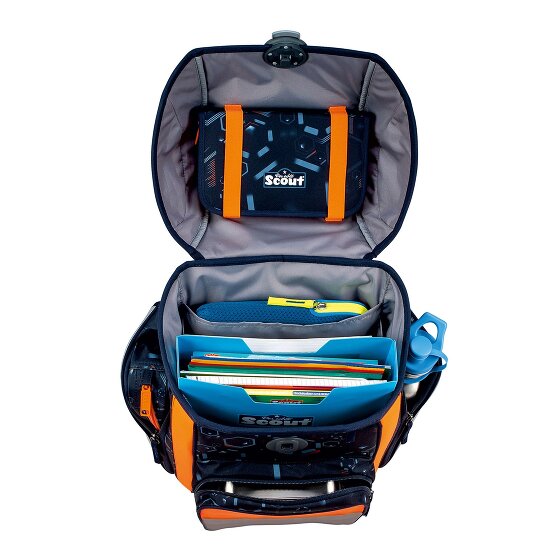 Scout Genius Schooltas set 4-delig