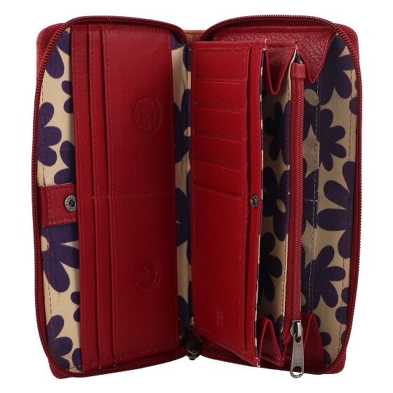 Greenburry Nappa Portemonnee RFID-bescherming Leer 19.5 cm