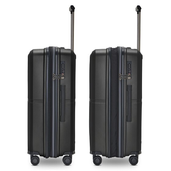 Pactastic Collection 01 4 wielen Trolley M 67 cm met uitbreidingsplooi