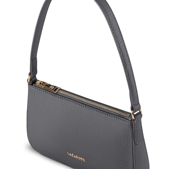 Lazarotti Bologna leeren pochette schoudertas 22 cm