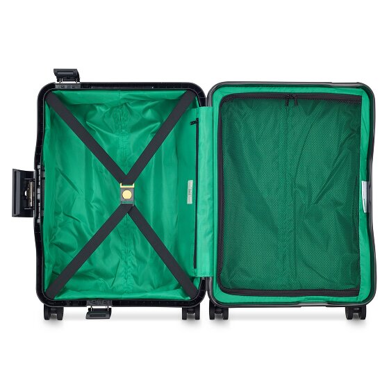 Delsey Paris x United Colors of Benetton Color Block Hardside 4-wiel cabine trolley 55 cm