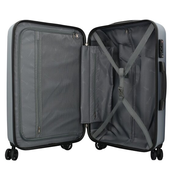 bugatti Lima 2.0 4-wielige trolley 75 cm met dubbele wielen