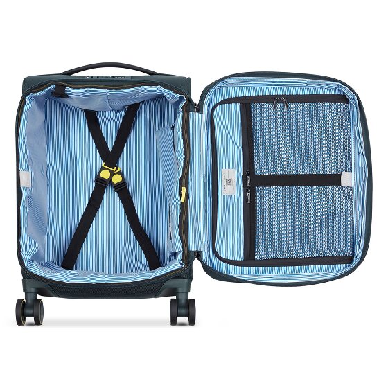 Delsey Paris Montmartre 3 4 wielen Cabinewagen 55 cm met uitbreidingsplooi