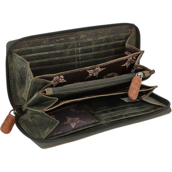 Billy the Kid Hunter Portemonnee RFID Leer 19 cm