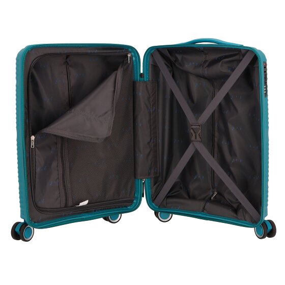 d&n Travel Line 4200 4 wielen Cabinewagen S 55 cm
